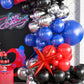 FunHot Spider Balloon Arch Kit - Red Blue Black Balloons for Boys Birthday & Baby Shower Party Decorations, Model B188-29E