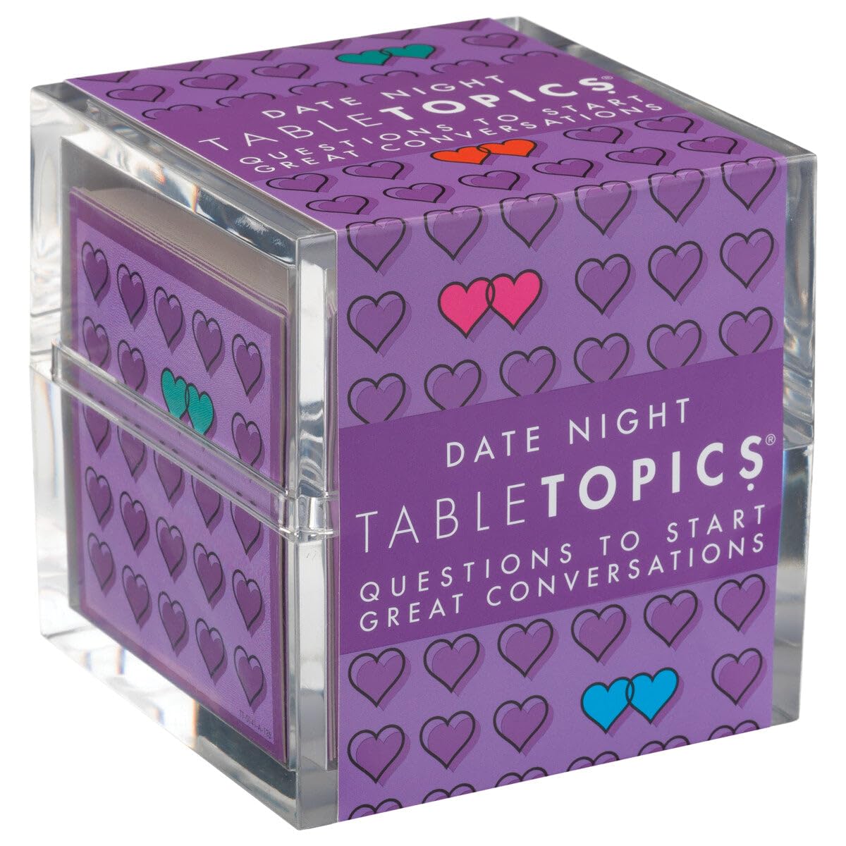 Tabletopics Date Night - 135 Conversation Cards For Couples, Fun Game For Date Night To Spark New & Exciting Conversations & Mem