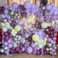 Bezente Pastel Purple Latex Party Balloons - 100 Pack 12 Inch Round Helium Lavender Light Purple Lilac Balloons For Wedding Baby