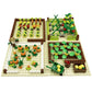 Elefocus Barn And Farm Building Set,Compatible All Major Brands,Chicken Coop, Garden, Crop, Zoo Animal Building Diy Set(Animal 6