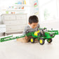 John Deere Big Farm JD R4023 Sprayer Toy, 1:16 Scale, Green & Yellow, TPR Material, Unisex Children