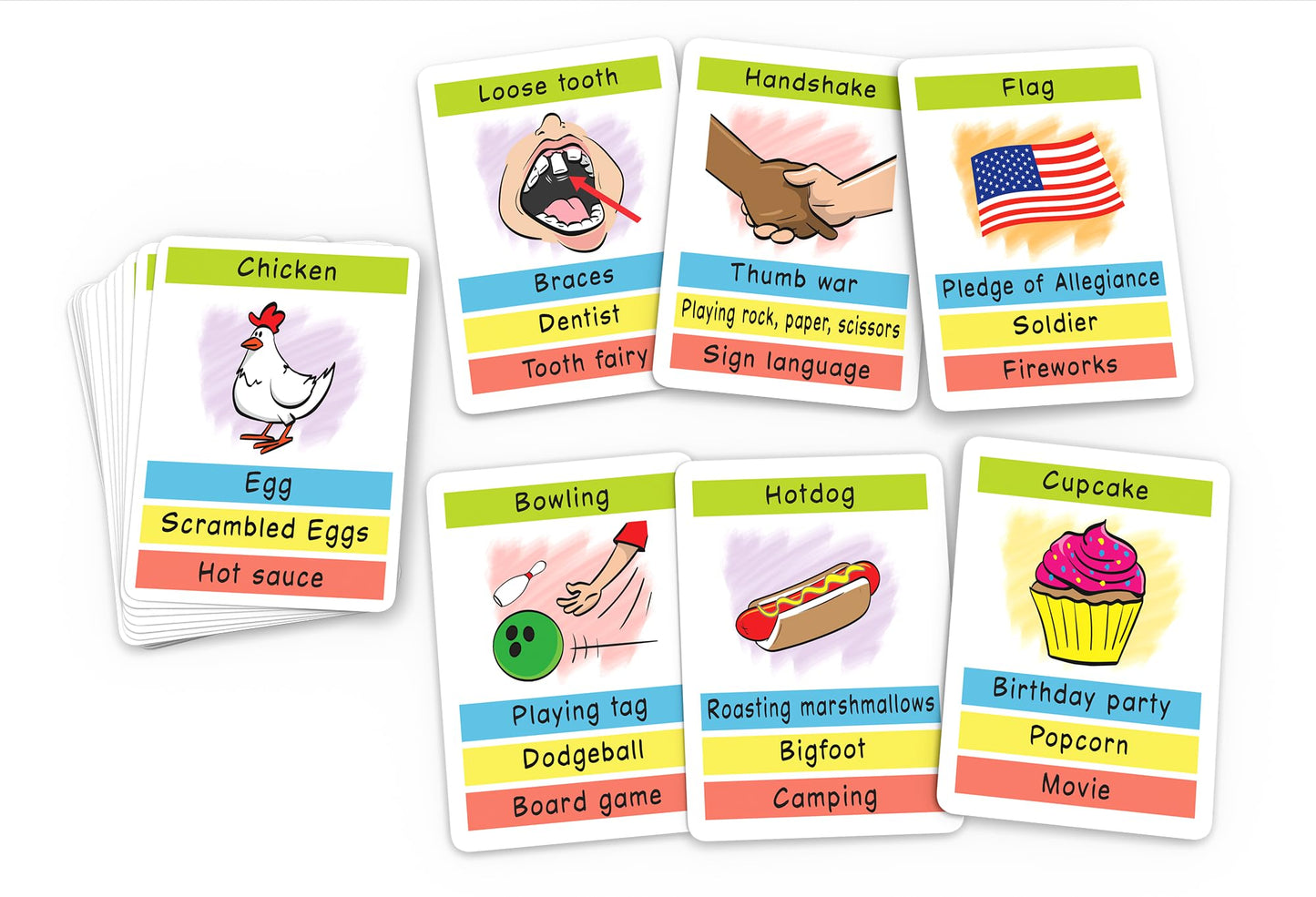 Arizona Gameco Pocket Fun Charades, A Family Party Game For Kids Ages 6 And Up – No Reading Required To Play – Perfect For Families, Vacation, Travel, Camping, Classroom, Stocking Stuffer Or Gift
