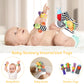 Iaovueby Baby Gift Set, Baby Shower Gifts, Black And White High Contrast Baby Toys 0-6 Months For Newborn Essentials Infant Ratt