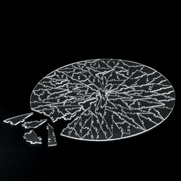 Zzyfgh Clear Hard Puzzle Jigsaw, Impossible Challenge 141 Piece Difficult Jigsaw Puzzle Game For Adults Children (141 Pieces)