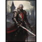 Digital Sorcery Studio Vampire Knight Game Card Sleeves 102 Pack - Perfect Fit For Mtg Vampire Commander Decks - Premium Card Sl