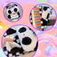 Yoytoo Panda Diary For Girls With Lock And Keys, Plush Panda Notebook Journal With 160 Pages For Writing Drawing, Birthday Gift For School Students Teens Kids