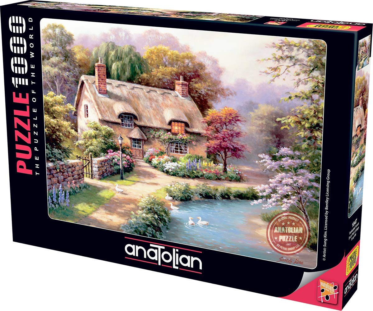 Anatolian Puzzle - Duck Path Cottage, 1000 Piece Jigsaw Puzzle, #1047