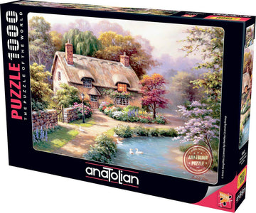 Anatolian Puzzle - Duck Path Cottage, 1000 Piece Jigsaw Puzzle, #1047