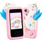 SYNCFUN Kids Smart Phone, Unicorn Christmas Birthday Gift for Girls Age 3 4 5 6 7 8 Year Old, Toddler Phone Toys with Dual Camer