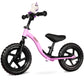Kriddo Toddler Balance Bike 2 Year Old, Age 24 Months To 5 Years Old, Early Learning Interactive Push Bicycle With Steady Balancing, Gift Bike For 2-5 Boys Girls, Purple