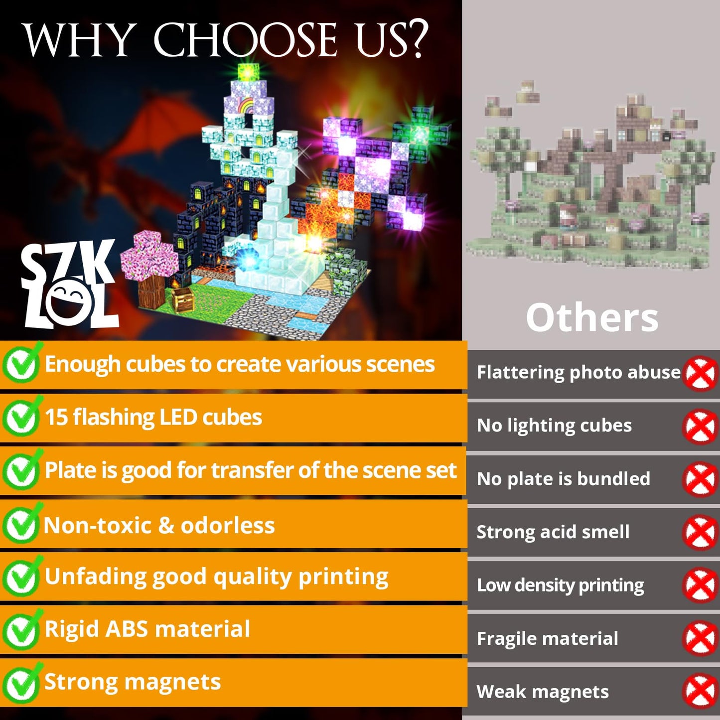 150 Pcs Magnetic Building Toys, Magnetic Building Blocks With Light, Magnetic Cubes Princess & Knight Theme Light Up, Stem Senso