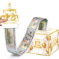 Meiidoshine 12Th Birthday Money Box For Cash Gift, Surprise Pull Out Money Gift Box With 100Pcs Transparent Bags - Fun Ways To Give Cash As A 12Th Birthday Gift For Girls Boys