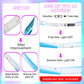 Jerify 4 Pack Led Hoop Light Up Hoop Led Glowing Lights Fitness Exercise Hoop 10 Color Changing Exercise Glowing Hoop For Dance Dark Fitness(23 Inch)