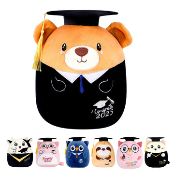 Refavor Graduation Stuffed Animal 2025-8 Inch Class Of 2025 Graduation Owl Stuffed Animal Gifts Commemorative Graduation Owl Plu