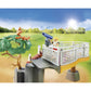 Playmobil Outdoor Lion Enclosure, Plastic, 34.8x12.0x18.7 cm, Multicoloured, Model 70343