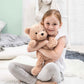 Steiff Jimmy Teddy Bear, Premium Teddy Bear Stuffed Animal, Plush Toy For Kids (Light Brown, 12')