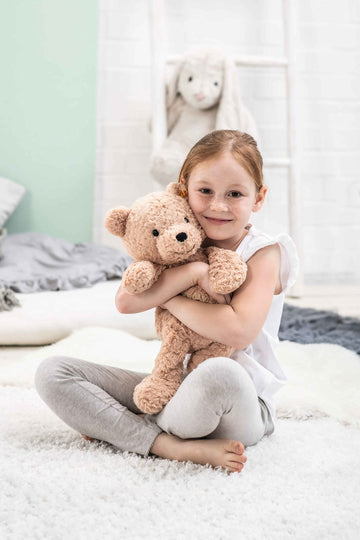 Steiff Jimmy Teddy Bear, Premium Teddy Bear Stuffed Animal, Plush Toy For Kids (Light Brown, 12')