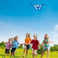Xida Blue Morpho Butterfly Kite For Kids & Adults Easy To Fly Kite, Large Single Line Kite For Birthday And Festival Gift Easy F