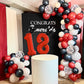 40 Inch Red Number 1 Balloon & Mini Mouse Head Balloon, 1St Birthday Party Decoration Balloons, Cartoon Mouse Birthday Party Sup