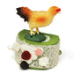 Lc Joycre Hen Toy Figurine Hen Figure For Cake Topper Preschool Animals Figures Teaching Tools Educational Gift For Kids