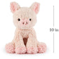 GUND Cozys Pig Plush Stuffed Animal, 10” Pink Polyester Toy for Ages 1 and Up, Model 6070690