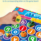 Coogam Mystery Surprise Box, Fine Motor Letter Matching And Sorting Game, 26Pcs Alphabet Educational Montessori Learning Toy Gift For Preschool Kindergarten 3 4 5 Year Old