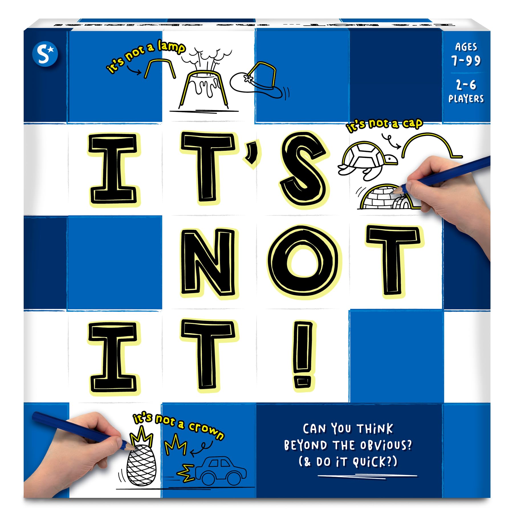 Skillmatics Card & Board Game - It’S Not It, Fast-Paced Fun, Hilarious Drawing Game, Perfect For Families, Parties, And Game Nights, Race To Doodle, Gifts For Kids, Teens, Adults Ages 7, 8, 9, 10 & Up