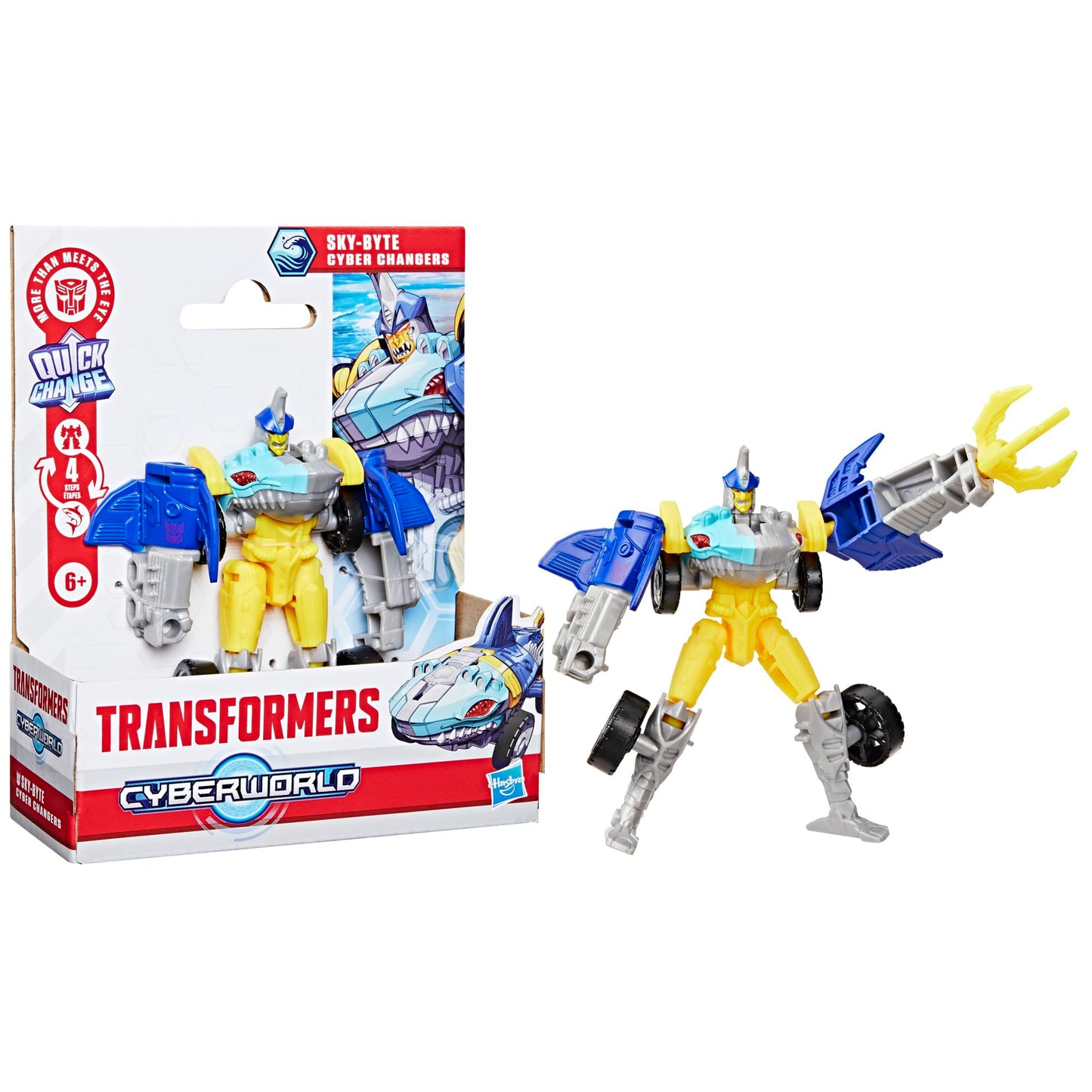 Transformers TRA CYBERWORLD CC SKYBYTE