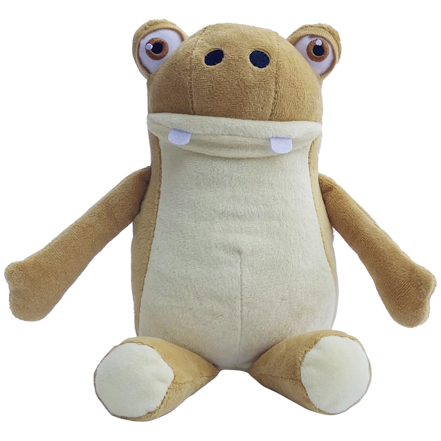 Gigantosaurus: 10'' Dinosaur Soft Plush - Mazu - Tan & Green Huggable Dino, Soft Texture Stuffed Toy, Tv Series Character, Toddl