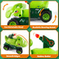 YOOYID Dinosaur Truck Toys for 2 3 4 5 Year Old Boy with 6 Die-Cast Metal Toy Cars, Gifts for 2 3 4 5 Year Old Boys, Foldable Tr