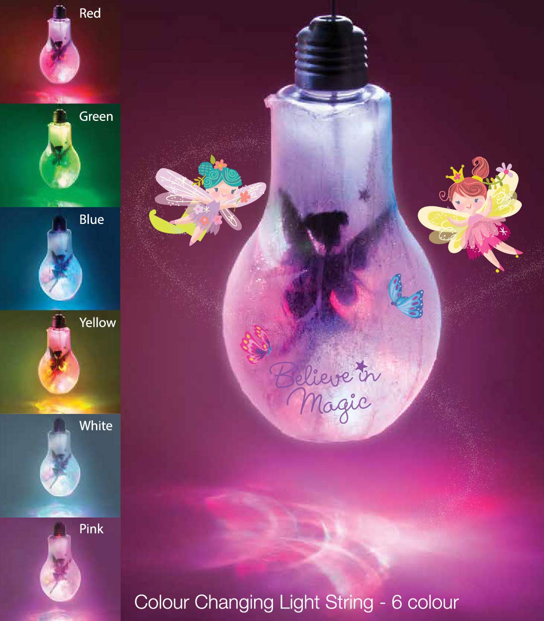 DIY Fairy Light Bulb