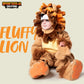 Spooktacular Creations Halloween Baby Lion Jumpsuit Costume For Infants, Toddler Unisex Halloween Dress Up, Animal Themed Party (18-24 Months)