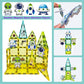 Bubuqe Space Adventure Magnetic Tiles Set Educational Magnet Tiles Building Block Toy Learning Construction Magnetic Toys Set Fo