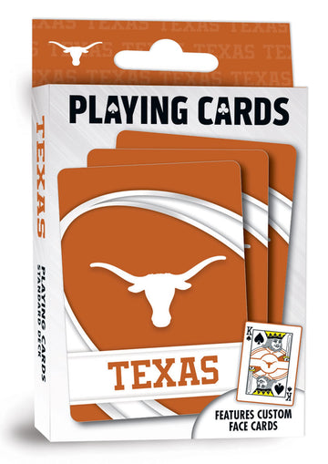 Texas Longhorns Playing Cards Logo