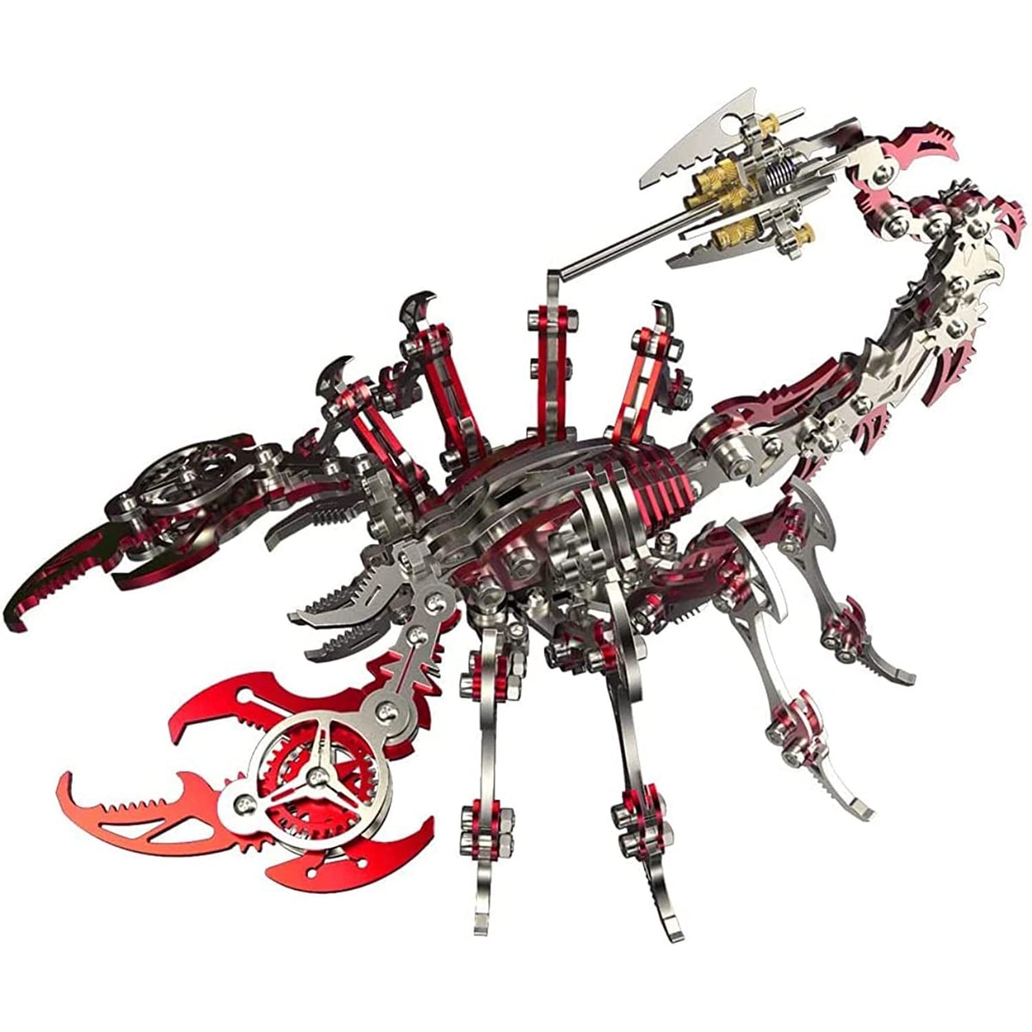 Puosuo Colourful 3D Metal Puzzles For Adults, Scorpion 3D Metal Model Kits To Build Diy, Puzzle Jigsaw Scorpion King 3D Stainles