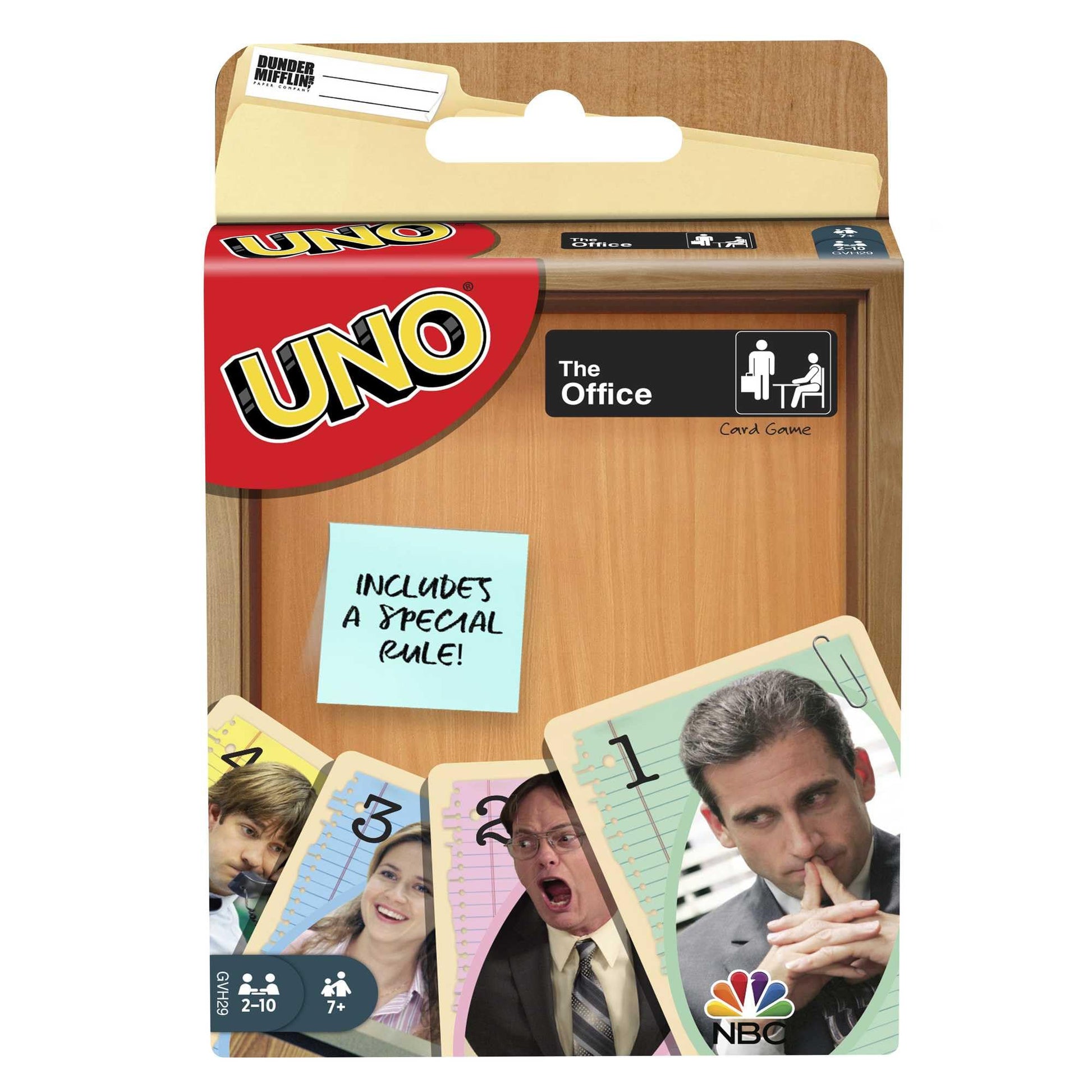 Mattel UNO The Office - Juego de Cartas con 112 Tarjetas e Instrucciones  Regalo para nios  mature-themedos o Noche de Juego Familiar  a Partir de 7 aos