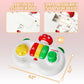 FANELEQU Mushroom Game Controller Early Learning Education Toy  Baby Musical Toys with Sounds & Lights  Toddler Montessori Sensory Learning Toys  Infant Gift for Boys Girls