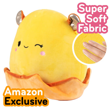 Squishmallows 10” Bijan Octopus Plush - Soft Yellow Stuffed Animal for Kids - Cozy Huggable Pillow Buddy