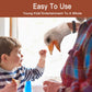 Yolococa Ostrich Hand Puppet Realistic Latex Soft Animal Toy Storytelling Role Play Party Supplies For Kids