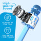 Move2Play, Kids Karaoke Microphone | Includes Bluetooth & 15 Pre-Loaded Nursery Rhymes | Birthday Gift For Girls, Boys & Toddler