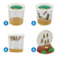 Insect Lore Butterfly Garden Gift Set | 8' Habitat With Live Cup Of Caterpillars | Stickers And Extras Included | Life Science & Stem Education Kit | Grow Painted Lady Butterflies