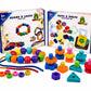 Funfrogg Montessori Fine Motor Skills Kit For Kids 3+ Years | Beads Threading Toy & Nuts And Bolts Construction Set | Educationa