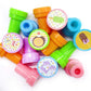 TINYMILLS 24 Pcs Ice Cream Stampers for Kids Birthday Party Favor Bag Fillers Valentines Day Classroom Exchange Classroom Rewar