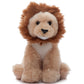 The Petting Zoo Lion Stuffed Animal Plushie, Gifts For Kids, Wild Onez Babiez Zoo Animals, Lion Plush Toy 6 Inches