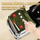 ZHFUYS 25.6'' Green Military Big Truck Toys, Big Truck Toy with Tank and Helicopter,Army Toys with Sounds & Lights, Great Gift f