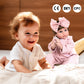 Aori Realistic Reborn Baby Girl Doll - Lifelike 20-Inch Newborn Dolls With Poseable Limbs And Feeding Kit, Great Gift Set For Ki