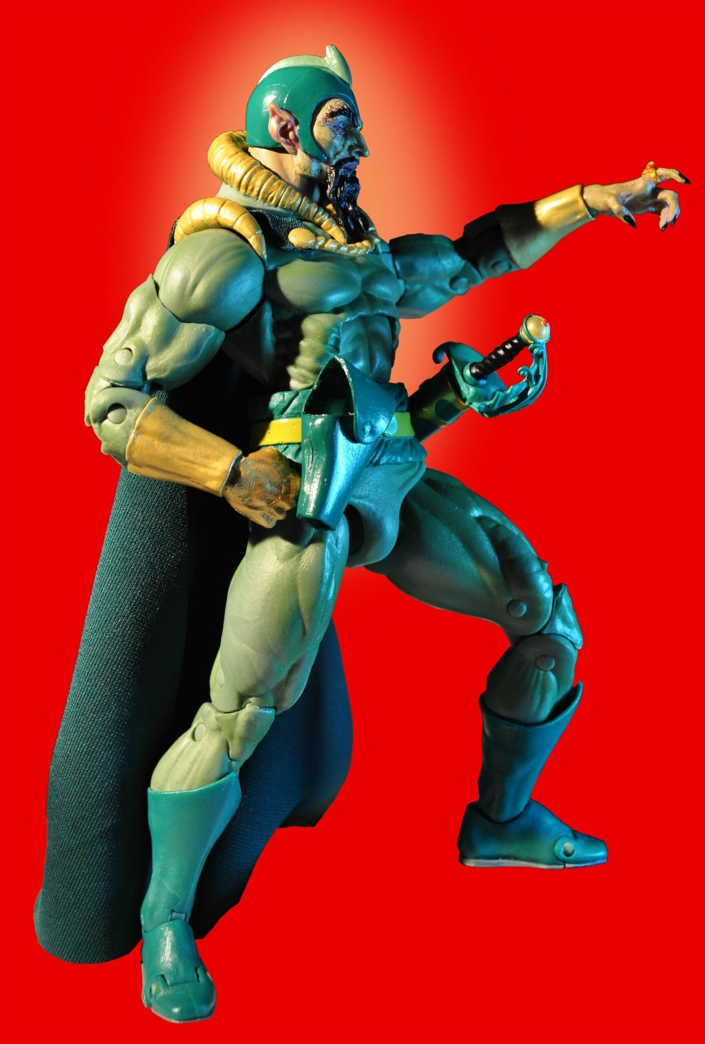 NECA King Features 7  Scale Action Figure - Original Superheroes Flash Gordon Series Ming The Merciless