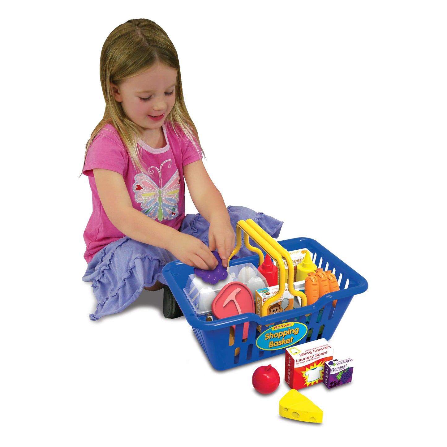 The Learning Journey: Play & Learn Shopping Basket - Educational Toddler Toys & Activities For Children Ages 3 And Up - Award Wi
