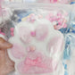 Wownova Cat Paw Squeeze 5 Inch Super-Sized, Bouncy Big Squeeze Cat Paw, Stretch Cute Cat Squeeze For Fidget, Springy Squeeze Cat Paw Toys For Girls Women Friends Kids Family (Pink)