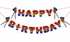 Seyal Wondr Woman Happy Birthday Banner